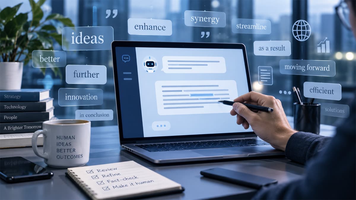 AI chatbots and business language