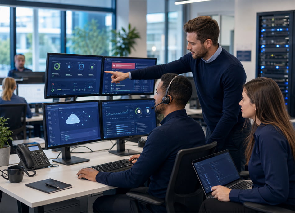 Growth in managed IT services