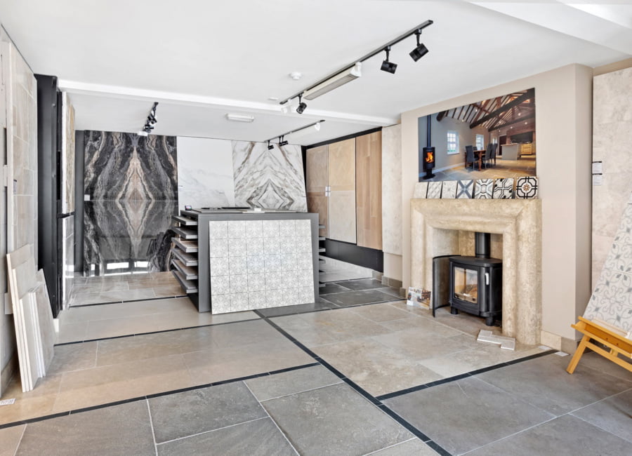 Premium Terzetto tile showroom