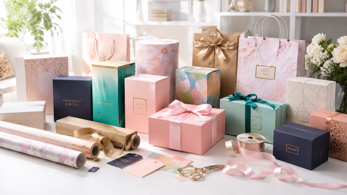 presentational and luxury packaging