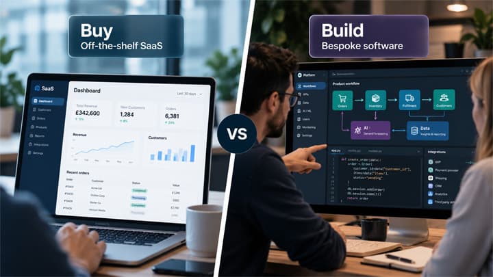 AI and enterprise software build versus buy